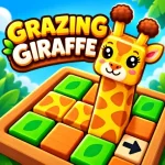 Grazing Giraffe