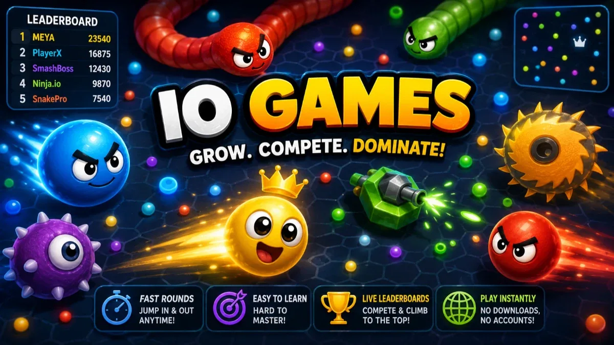 Best IO Games to Play Free Online in 2026