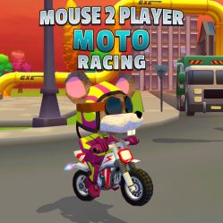 Mouse 2 Player Moto Racing Image